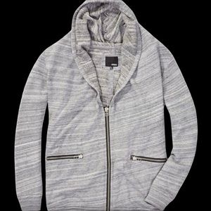 ARITZIA Wilfred Rousseau Zip Sweatshirt Cardigan